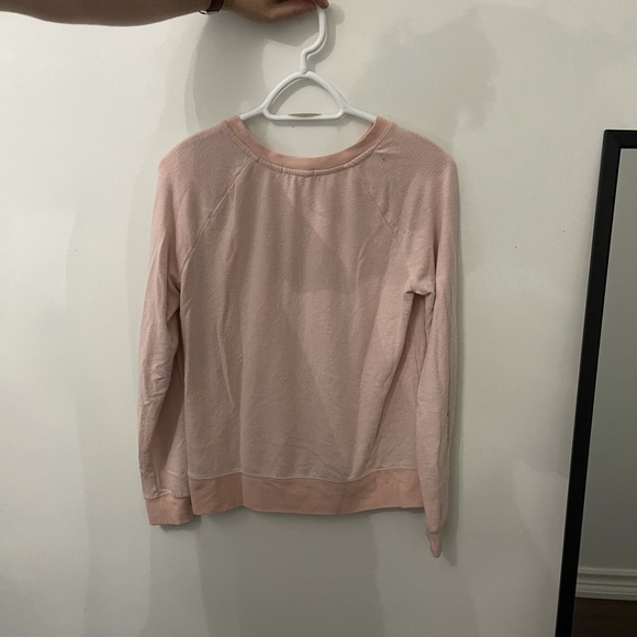 Pink crewneck sweater - Picture 2 of 4